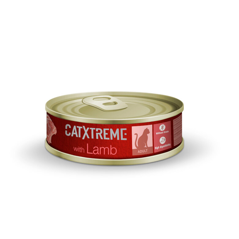 Lata Catxtreme Sterilised paté com cordeiro para Gatos, , large image number null